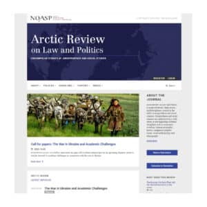 Arctic Review on Law and Politics Homepage