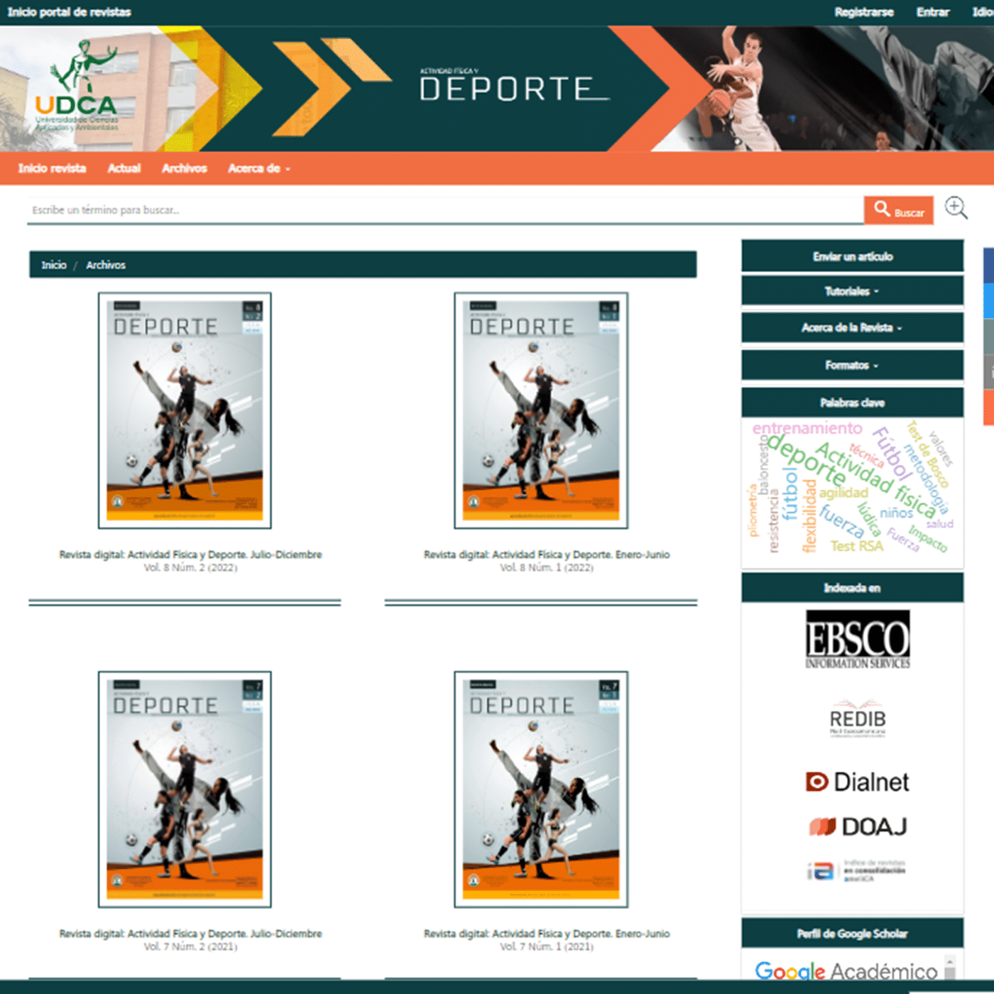 The archive of the journal shows one way that archives can be laid out with OJS. 