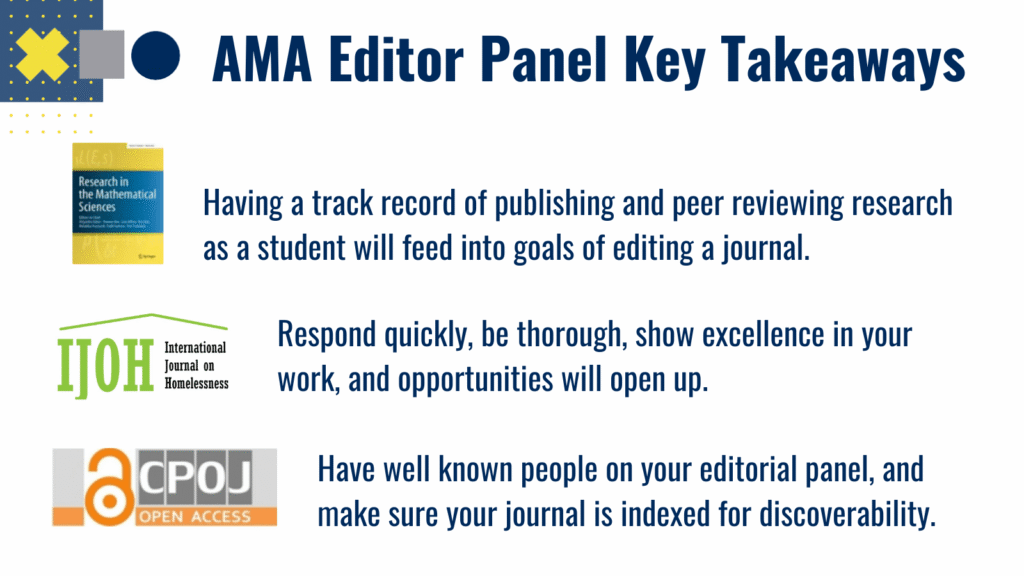 Ask Me Anything Editor Panel takeaways