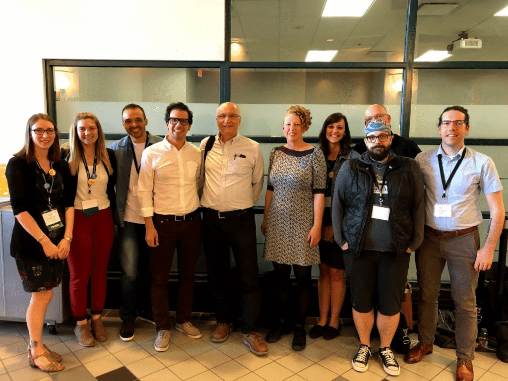 PKP team at the PKP Sprint in SFU, Vancouver, 2019