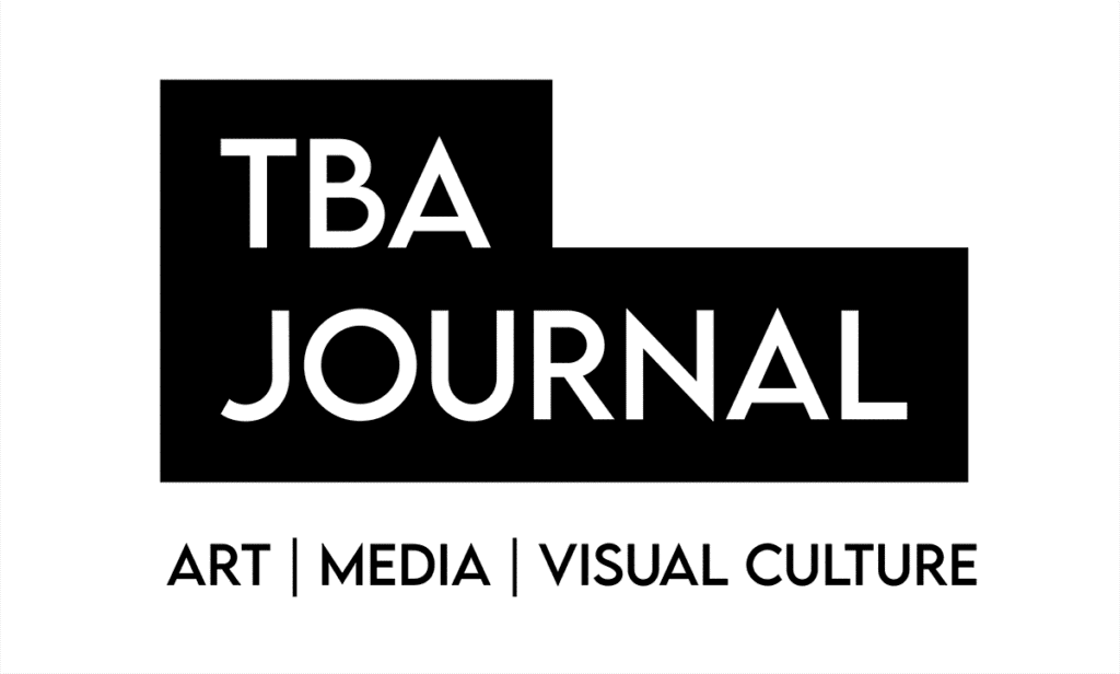 Journal TBA art médias culture visuelle logo