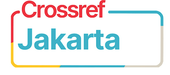 A promotion that captures Crossref colours into the Jakarta notification -- that is red, blue, yellow, and grey. 